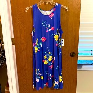Floral sleeveless dress